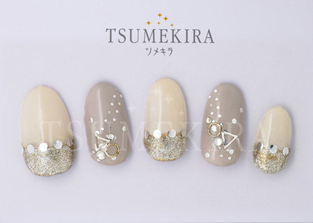 Tsumekira Dot Silver SG-DOT-103 (Gel only)