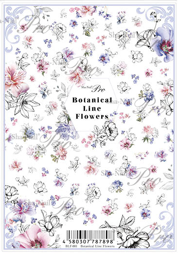 Sha-Nail Pro Botanical Line Flower BLF-001