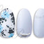 Sha-Nail Pro Black & White Flower BWF-001