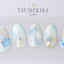 Tsumekira Watercolor Snowflakes 7 NN-YUK-701