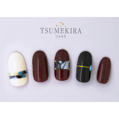 TSUMEKIRA Nail Sticker tati Produce 2 Marble Tape1 NN-TAT-201