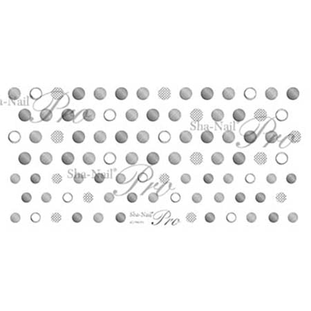 Sha-Nail Plus Dots (Silver) SD-PS