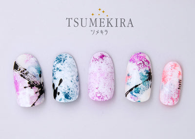TSUMEKIRA Nail Sticker tati Produce Beat Black NN-TAT-101