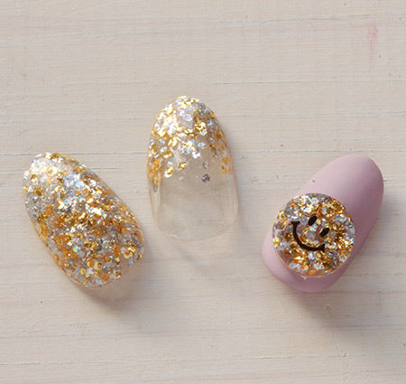 MATIERE Embossed Hologram Gold × Silver