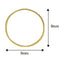 SHAREYDVA × BLC Brooches Round Gold 6P