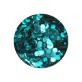 Erikonail Hologram Metallic Blue Green Round 2mm  ERI-172