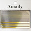 Amaily Nail Sticker Line Gold No.5-17