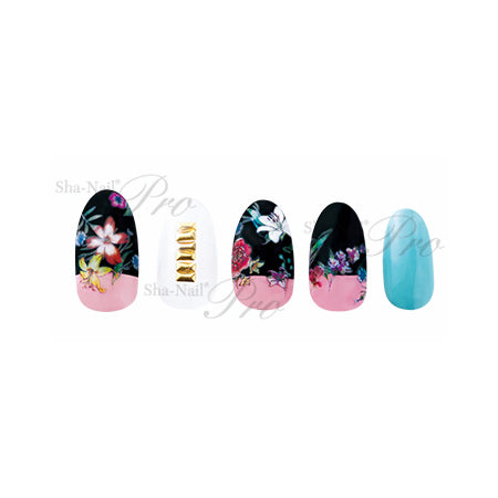 Sha-Nail Pro Tropical Flora Pattern TFP-001