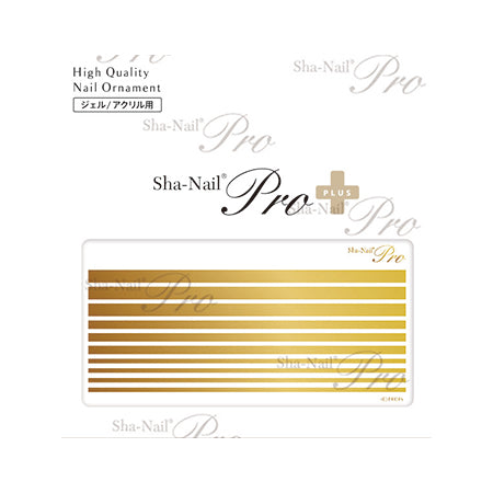 Sha-Nail Plus Bold Lines Gold BL-PG