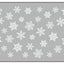 Amaily Nail Sticker No. 3-15 Crystal Snowflakes White