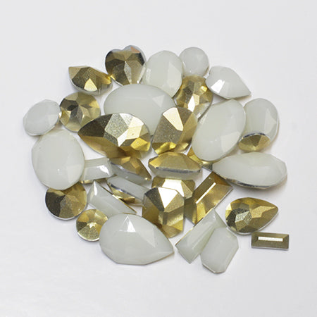 SHAREYDVA Bijou Assort Milky White 33p