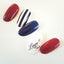 Amaily Nail Sticker No. 2-8 Lalala Black