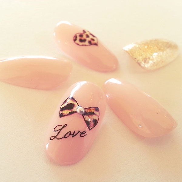 Amaily Nail Sticker No. 2-3 Note Message Black