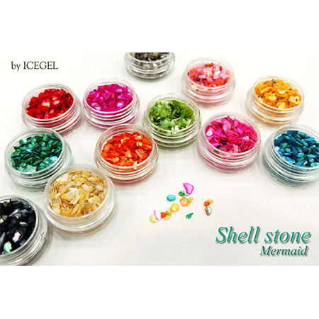ICE GEL Shellstone Multi Color Set Mermaid