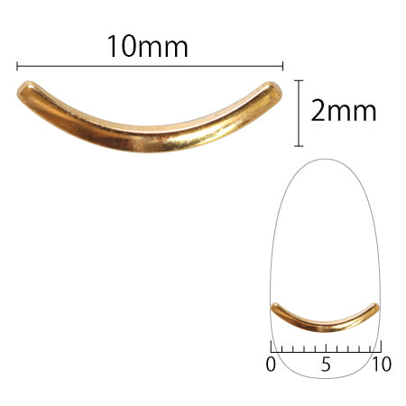 SHAREYDVA × Cocco Curve Stick L Gold