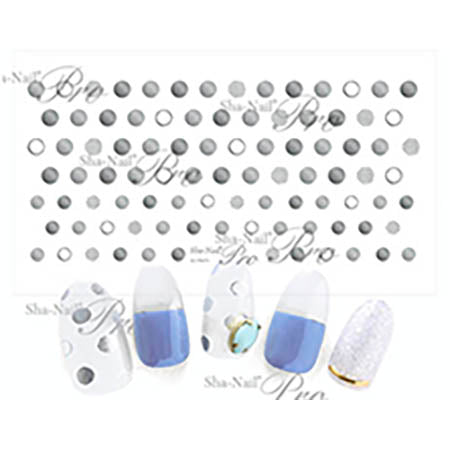 Sha-Nail Plus Dots (Silver) SD-PS