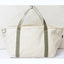 【25990】Soeno Nail Tote Bag Beige / Olive