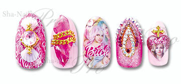 Sha-Nail Pro Sticker Digital Sea Punk KAIDS-001