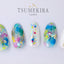 Tsumekira Pattern Line Rainbow SG-MLI-103 (Gel Only)