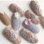 Nail parfait art color gel A61 Sandy pink 2g