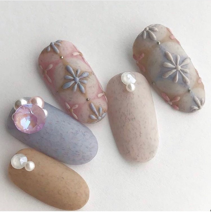 Nail parfait art color gel A62 Sandy blue 2g