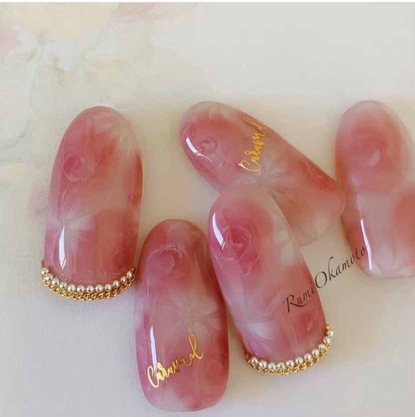 Nail parfait art color gel 123 Strawberry mousse