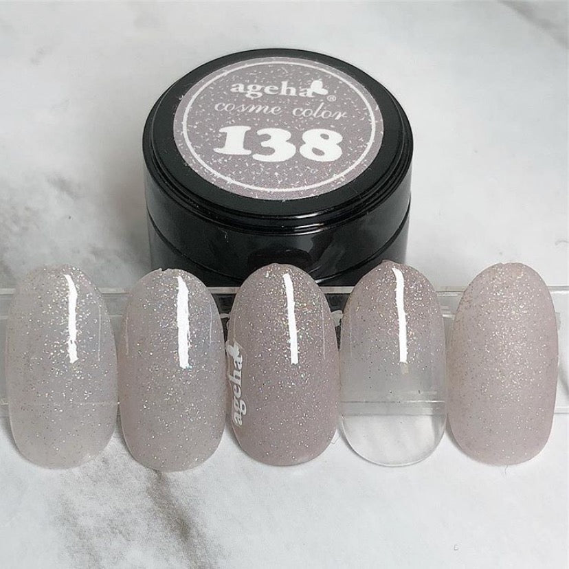 ageha cosmetics color gel 138 mocha beige G · MIX 2.7g