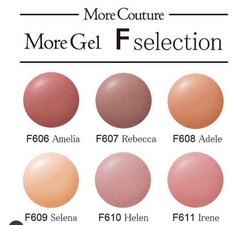 More Couture Color Gel F607 Rebecca 5g